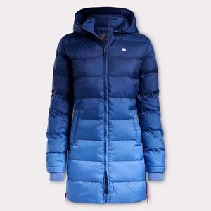 G/FORE | Jackets & Coats | New Gfore Blue Ombre Longline Puffer W ...
